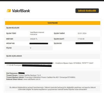 Vodafone Buhar Olup Uçan Paketim