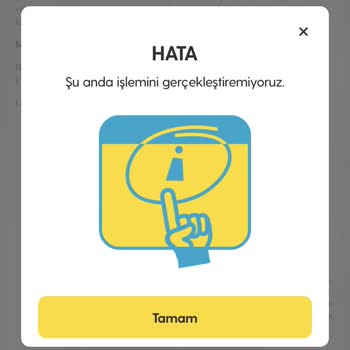 Turkcell Gnç Uygulaması Hata Veriyor