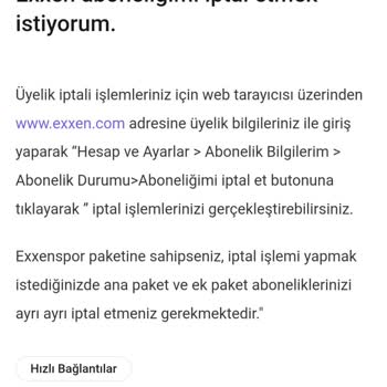 Exxen Üyelik İptali İmkansızlığı
