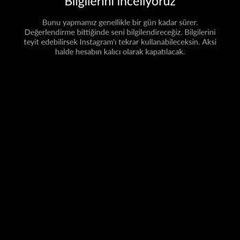 Instagram Bilgilerini İnceliyoruz