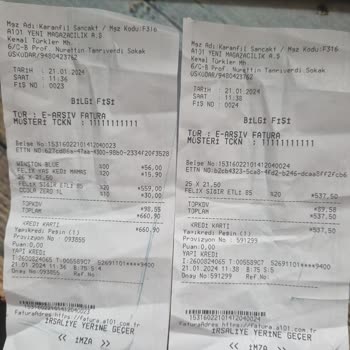 A101 Personel Hataları İndirimin Uygulanmaması