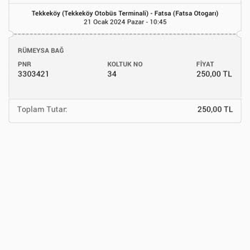 Obilet Gelmesi Gerek Saatten 1 Saat 15 Dakika Önce Gelen Otobüs