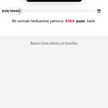 Sephora Black Kart Hediyesi