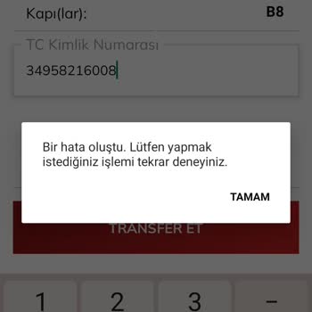 Passolig Uygulama Bilet Transferinde Hata Veriyor