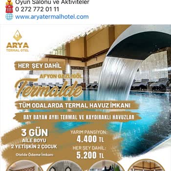 Arya Termal Hotel Fiyat Karmaşası!
