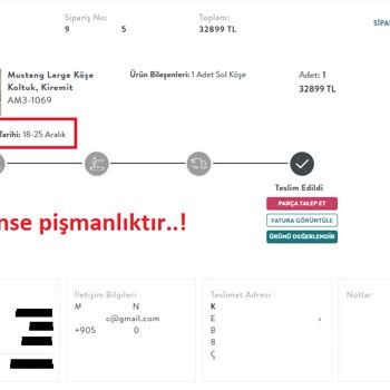 Vivense Hizmet 0,Kalite 0