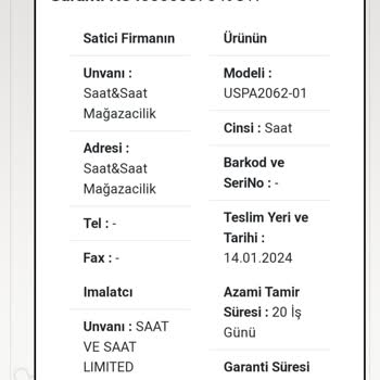 Saat & Saat Çalışanlarının Müşteriye Karşı İlgisizliği