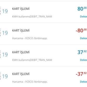BinBin Habersiz Çekilen Tutar İadesi İstiyorum