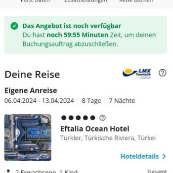 Eftalia Ocean Hotel Aynı Otel Türk Vatandaşına 25 Bin, Yabancı Turiste 15 Bin