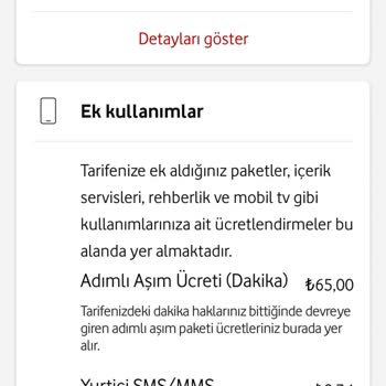 Vodafone 2 Aydır Kullanmadığım Ek Paket Faturası Çıkarıyorlar!