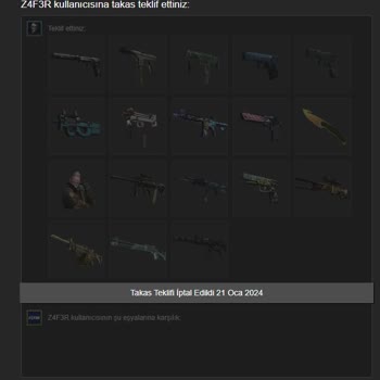 Steam Takas Hüsranı: Eşyalarım Kayboldu