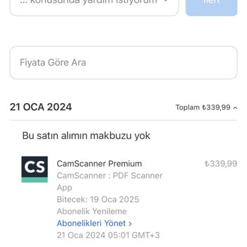 Camscanner Uygulaması İznim Olmadan Kartımdan Para Çekti