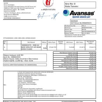 Avansas'a Sipariş Verdim Çok Pişmanım