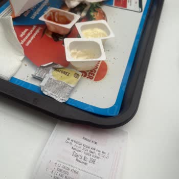 Faturada Kesilen Ürün Temin Edilmemiş. Ama Parası Alınmış. Burger King
