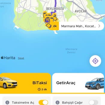BiTaksi Sürücüsü Uygulamada Gösteren Paranın Fazlasını Talep Etmiştir