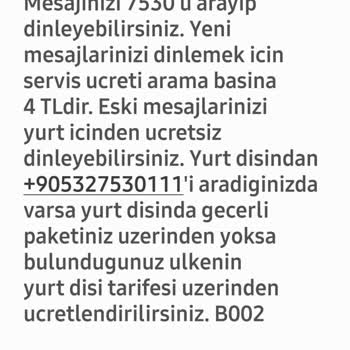 Turkcell İstenmeyen SMS Mesajları