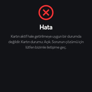 Papara Kart Aktivasyon Sorunu