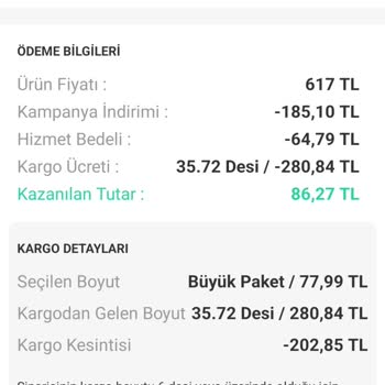 Dolap Haksız Kargo Ücreti Kesintisi