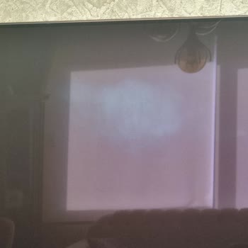 Samsung 65S95C Siyah Ekran Kaplama Lekesi