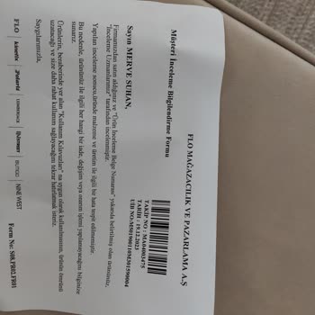 FLO Ayakkabı FLO Garantisinin Arkasında Durmadı