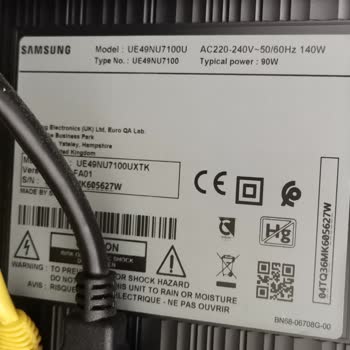 Samsung Smart TV Ekran