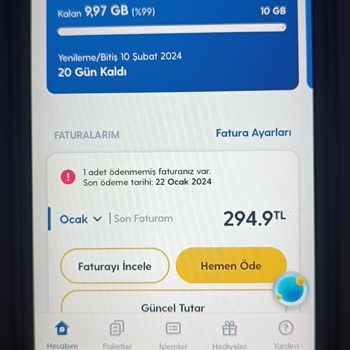 Turkcell Hattıma Paket Değişikliği