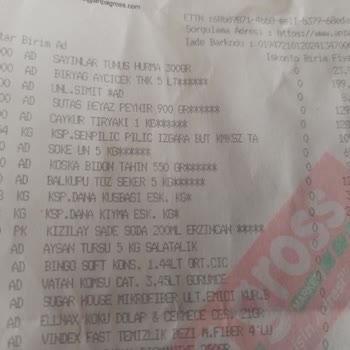 Anpa Gross Market Yanlış Etiketlendirmeden Dolayı Fazla Ödeme Aldılar
