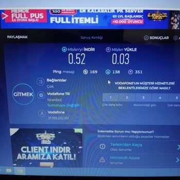 Vodafone Aylardır İnternetimi Kullanamıyorum!
