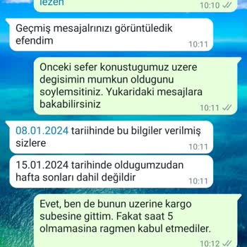 Kiyafet Sepeti Order Return Problem