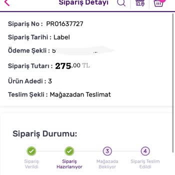 Gratis Online Siparişin Hazırlanma Sürecinin Uzaması