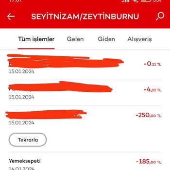 Yemeksepeti İade Ücreti Yatmadı