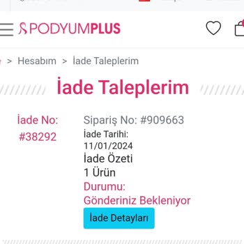 Podyumplus Müşteri İlgisizliği
