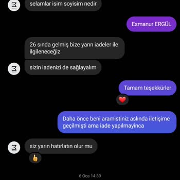 Brillen Mitte Hatalı Ürünün Eksik İadesi