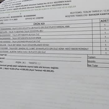 İstikbal'den Geciken Mobilya Teslimatı Hayal Kırıklığı
