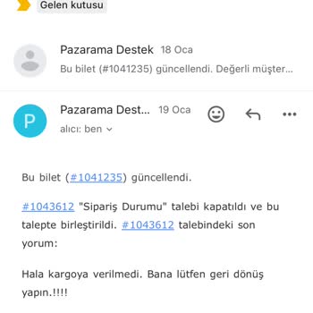 Pazaramada Muhatap Yok, Bilgi Yok, Ürün Yok