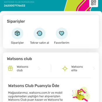 Watsons Puanlarım Eksiye Düştü