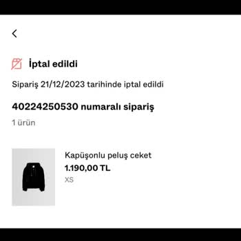 Bershka Paramı İade Etmiyorlar