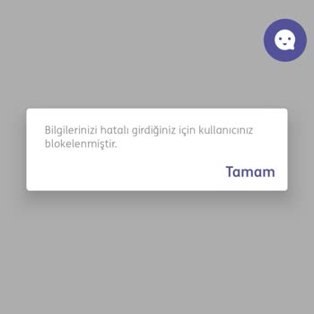 ING Kullanıcı Numaram Bloke