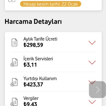 Vodafone Yurt Dışı Arama Ücretlendirme Haksızlığı