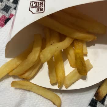 Burger King Buz Gibi Bir Yemek