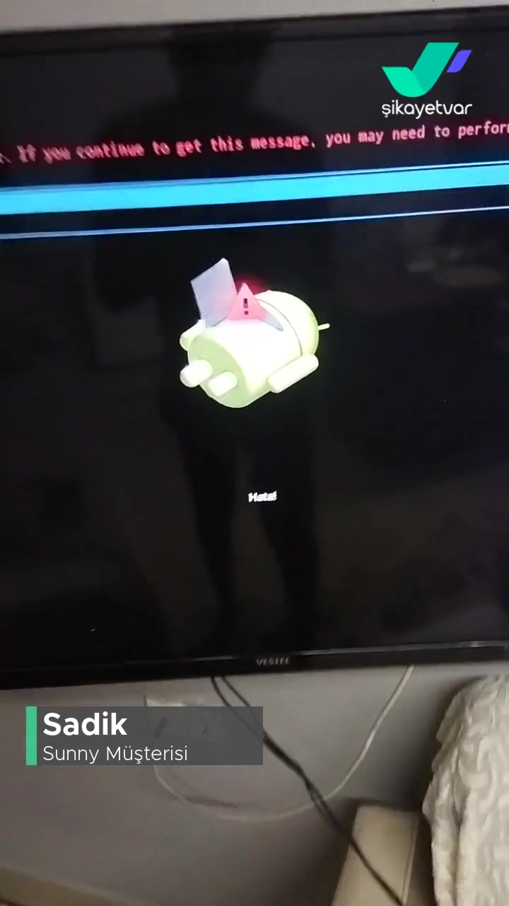 Sunny Cihaz Hatası Veriyor Ve Sürekli Reset İstiyor videonun kapak resmi