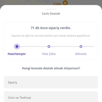 Getir Kırklareli Siparişimin 71 Dakikadır Elime Ulaşmaması