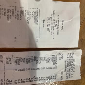 Burger King Hamburgerinde Koku Var