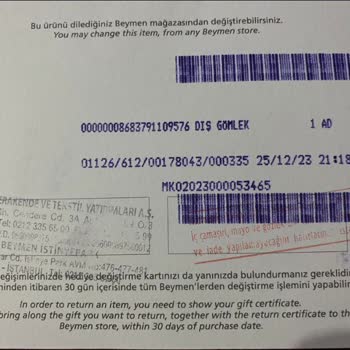 Beymen Değişim Hizmetinde Hayal Kırıklığı