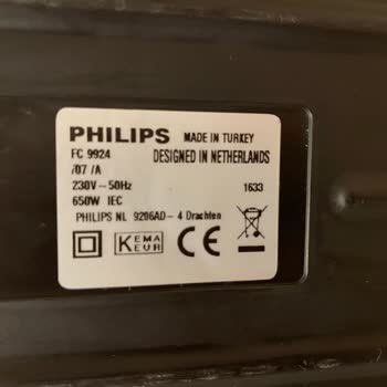 Philips Süpürge Plastik Kısmı Yerinden Ayrıldı Deforme Oldu, Servis Onarım Yapmıyor