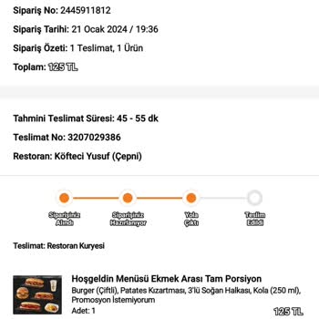 Köfteci Yusuf 1.5 Saattir Bekliyorum