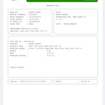 Garanti BBVA Param Hesabıma Geçmedi