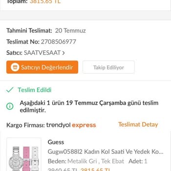 Saat & Saat Teknik Servis Yanlış Tamir Ediyor.