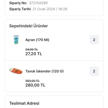 Migros Yemek Geciken Ve Eksik Sipariş Hayal Kırıklığı
