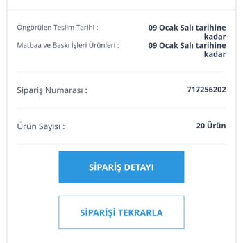 Avansas Acele Etme Teslimat İçin